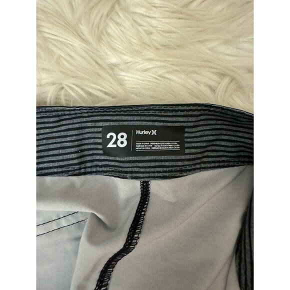 HURLEY Phantom Voodoo Swim Board Shorts Men’s Size‎ 28 Black Pink Aqua - Picture 4 of 11